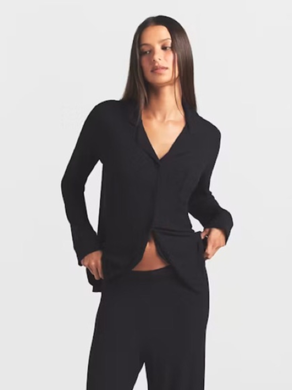 SKIMS NWT Rib Sleep Top